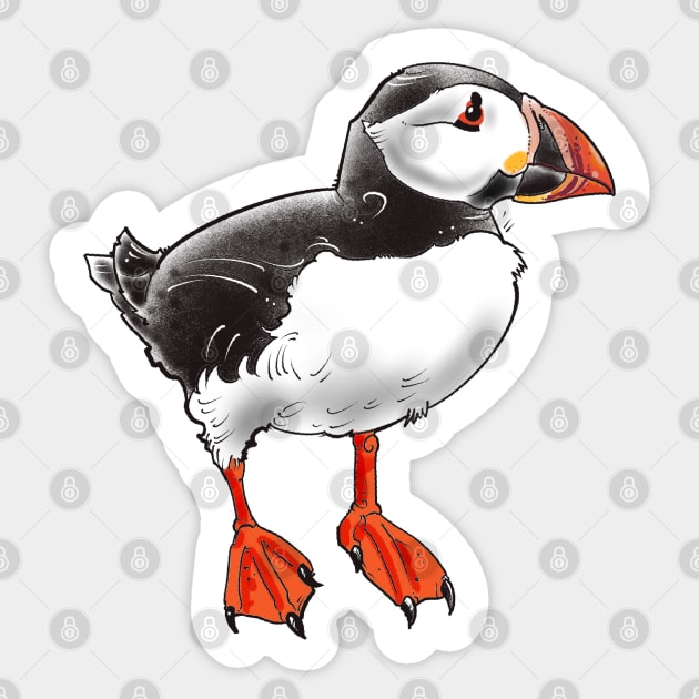 Puffin Sticker by weilertsen